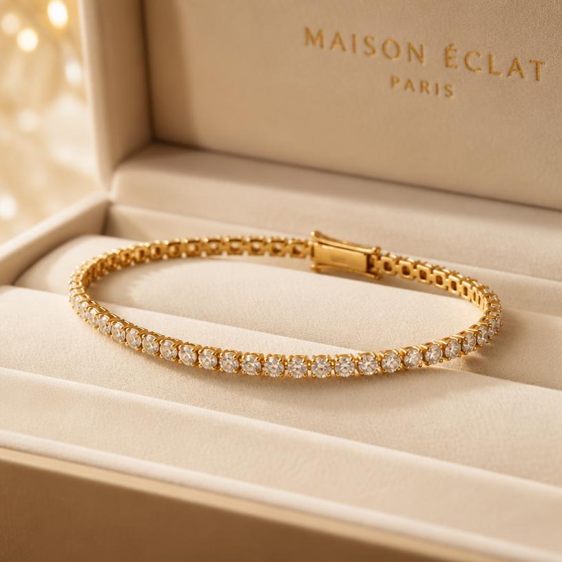 Cartier Diamond Tennis Bracelet