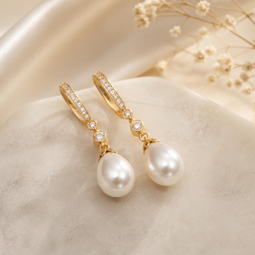 Mikimoto Pearl Drop Earrings
